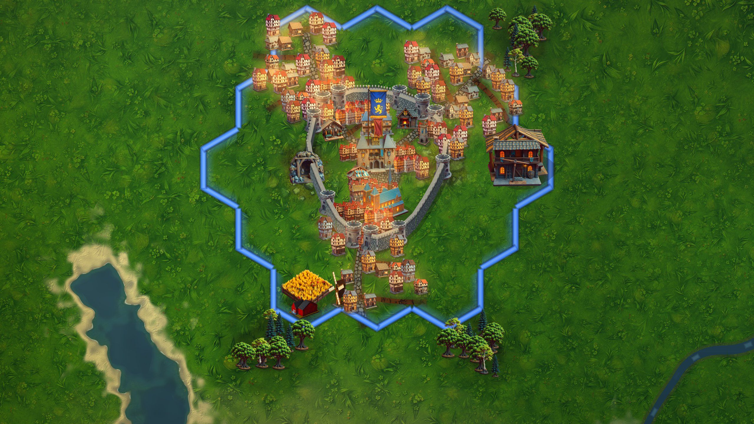 Towns that grow